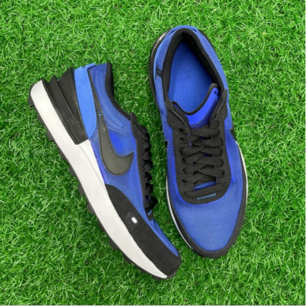 Nike Waffle One Racer Blue Black White - Picture 2 of 7